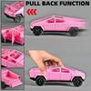 1/32 Tesla Cybertruck Toys Diecast Model Car Alloy Metal Pickup Truck Colorful Indoor Desktop Display Collection Game for Children Boy