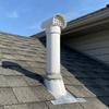 Fine Filter Screen Radon Exhaust Vent Cover Weatherproof Vent Hood  Air Exhaust Circulation