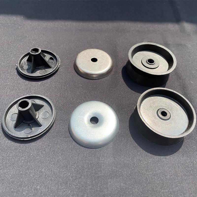 Universal Grease Gun Spare Parts Set: Leather Cup, Oil Seal, Rubber Ring, Iron Sheet, Plastic Parts