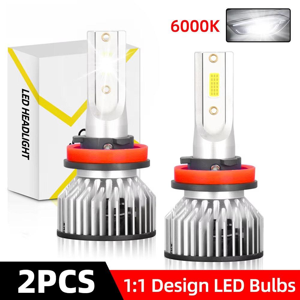

180W H11 12V Bulbs 9005/HB3 9006/HB4 H1 H4 H7 H13 9004 9007, 25000LM Super Bright LED Car Headlight, COB Chip, 6000K White 9012(HIR2)