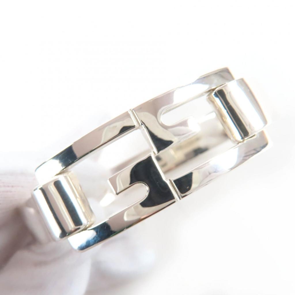 Great GUCCI bracelet GG Bangle Silver AG925 Women Used