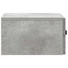 Nightstand Concrete Grey 49 x 34.5 x 20 cm Particleboard
