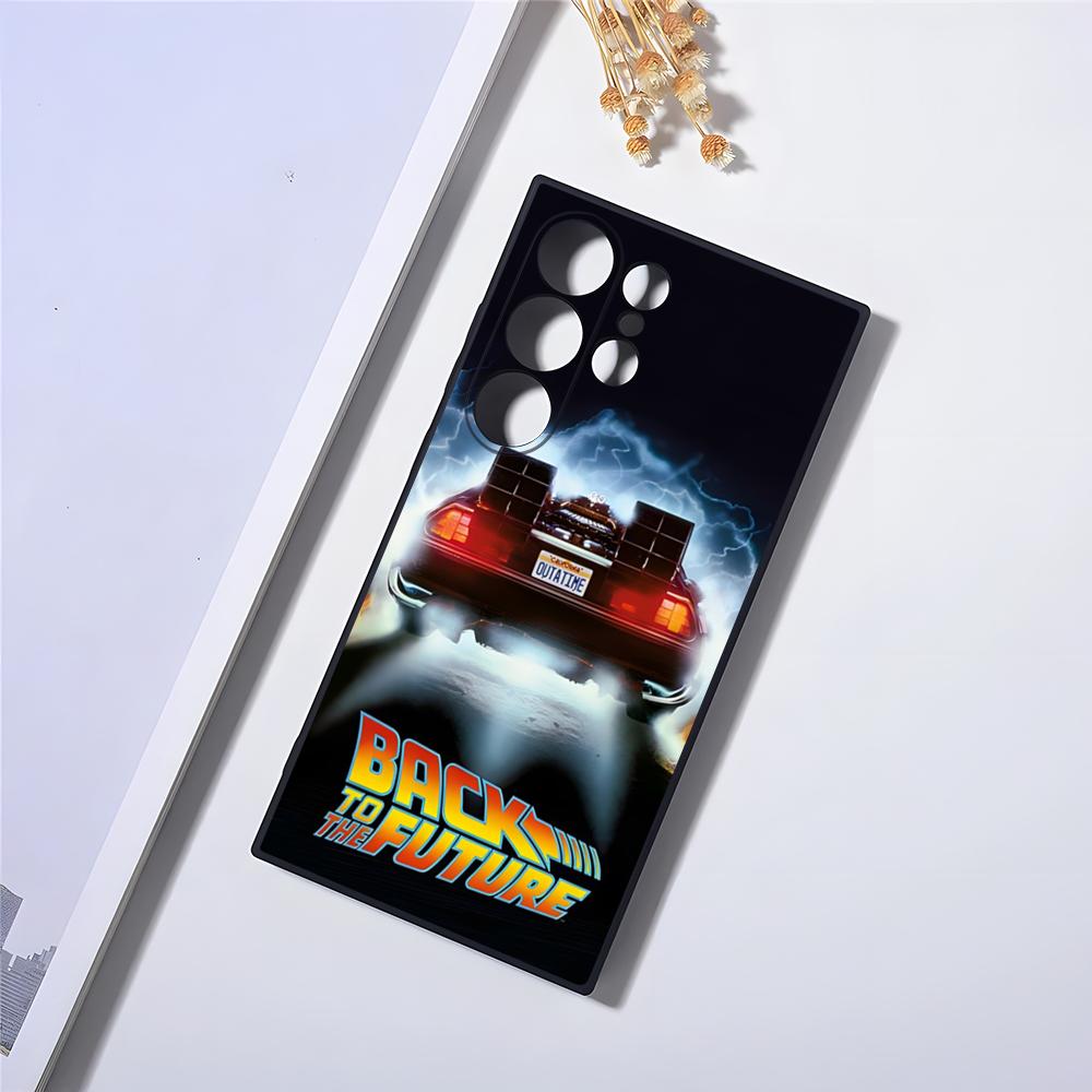 Back To The Future Phone Case For Samsung S24 Ultra S25 S23 Fe S22 S20 S21 Plus A16 A54 A34 A24 A53 A16 Cover