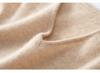 Women's Reversible 100% Cashmere Sleeveless Knit Pullover Vest