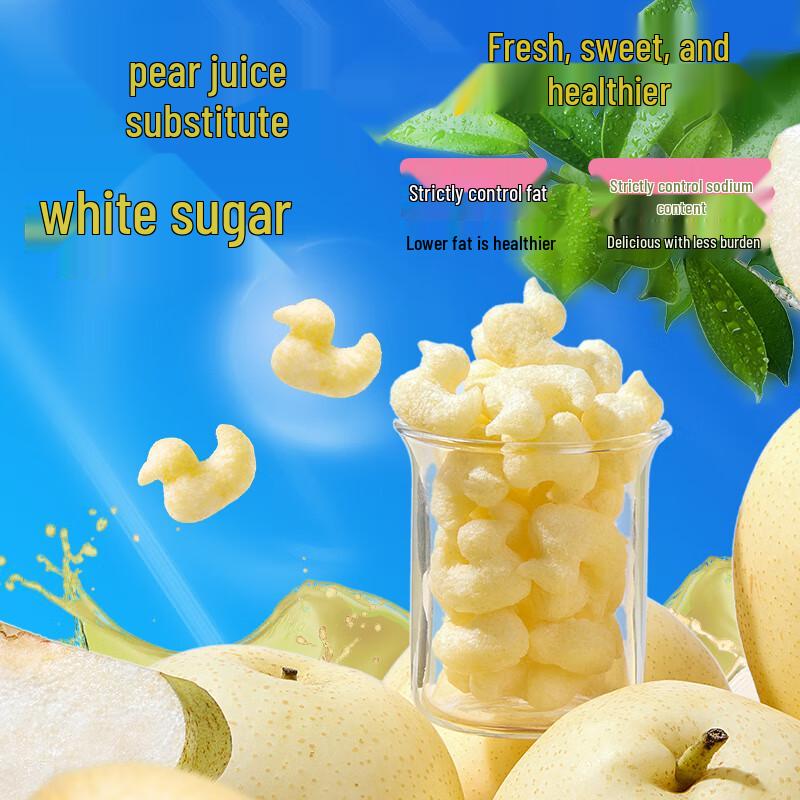 Little Deer Blue Blue 3D Duck Shape Banana Puffs