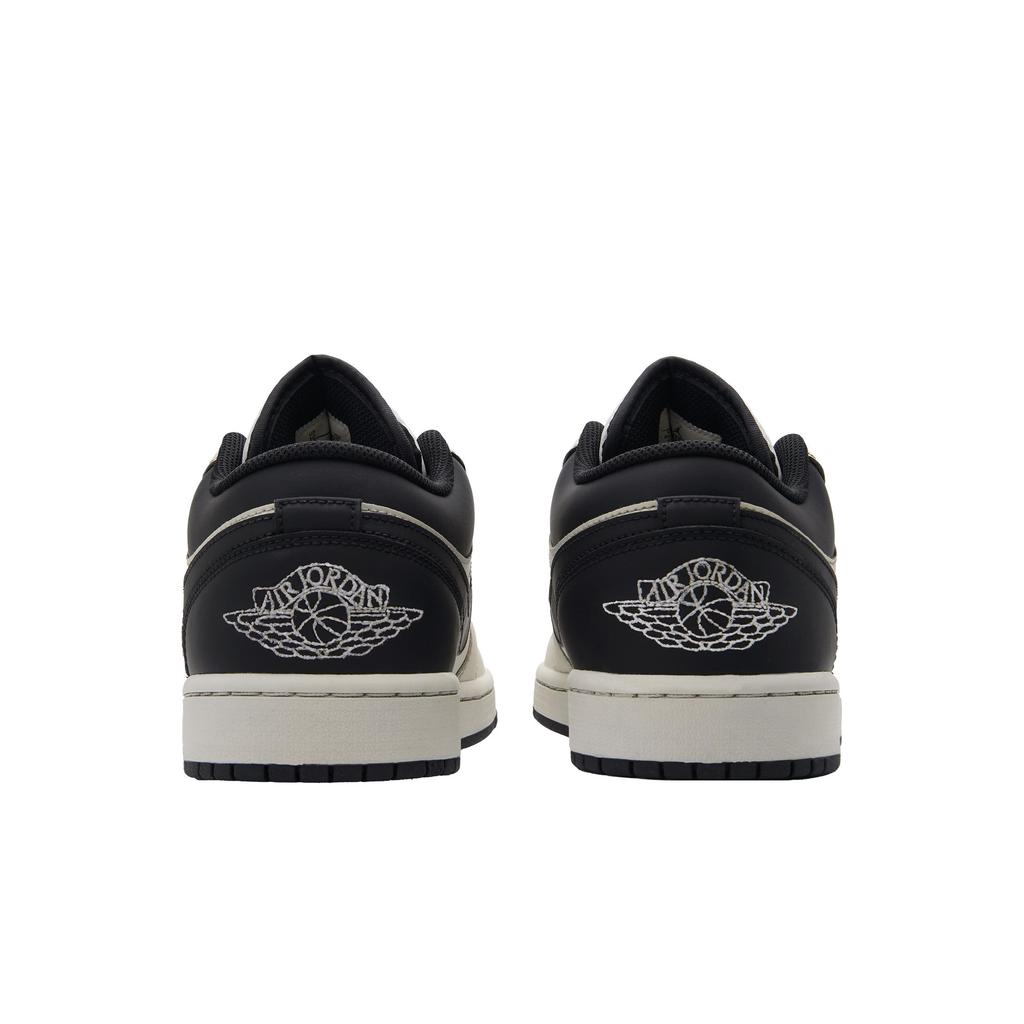 Jordan Air Jordan 1 Cocoa Milk Distressed Abrasion Resistant Abrasion Resistant Low Top Vintage Basketball Shoes Men's 553558-132(Team645-AJ1)