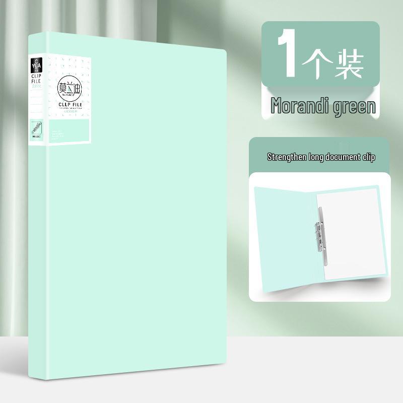 Thickened Test Paper Data Folder: Durable Clipboard for Students and Offices