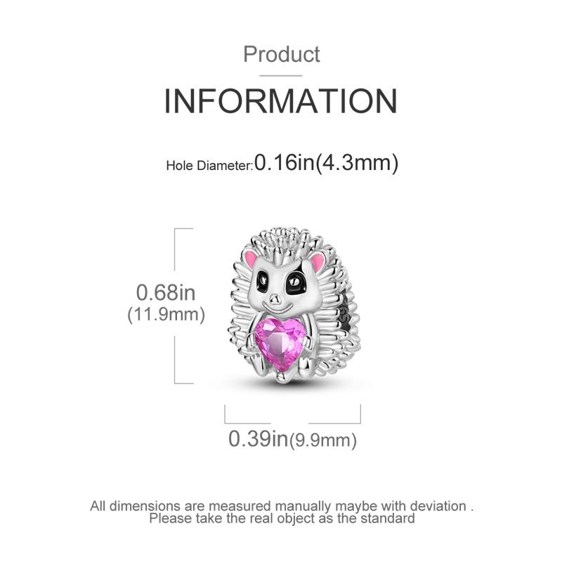 Compatible With Pan Authentic Original Bracelets Cute Pet Kitten Puppy Sheep Cute Colored Zircon Bead Components Do It Yourself High Quality Fine