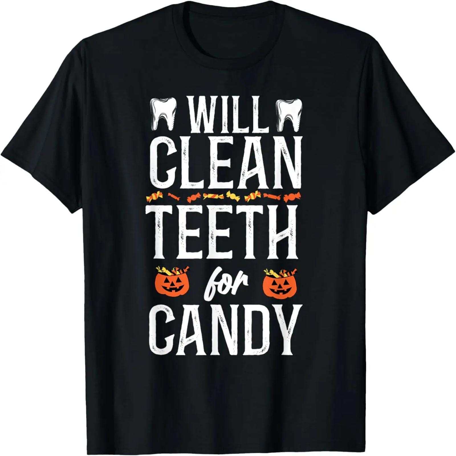 

Dentist Dental Assistant Hygienist Halloween T-Shirt XXXXXL чёрный