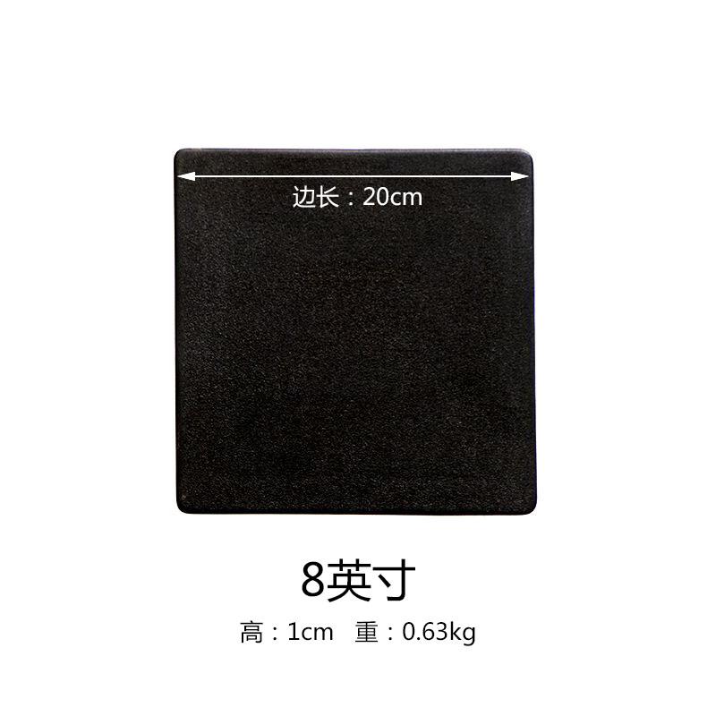 Black Western Style Steak Plate Ceramics Dining Plate Fruit Dish Dessert Bowl Sushi Plates Dim Sum Dish Pastry Plates Snack Bowl