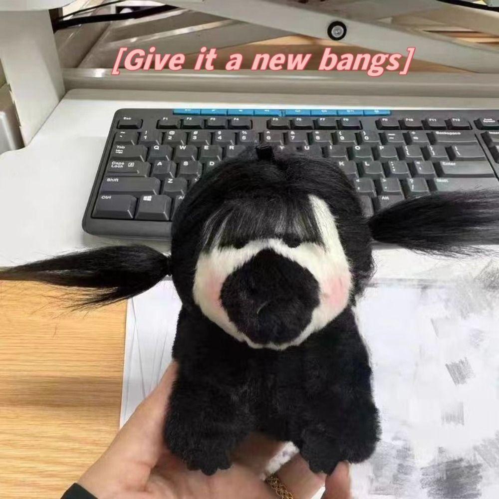 

Plush Plush Toy Long-haired Monkey Ugly-cute Doll Diverting Doll Key Chain Gift monkey