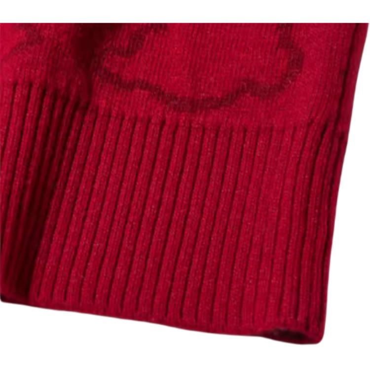 New Era Shadow Rabbit Series All Over Print Warm Sweater Unisex Sweater Red 13488869