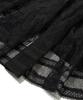 Penfield Lace Flare Long Skirt Black_Fs1Ws14F