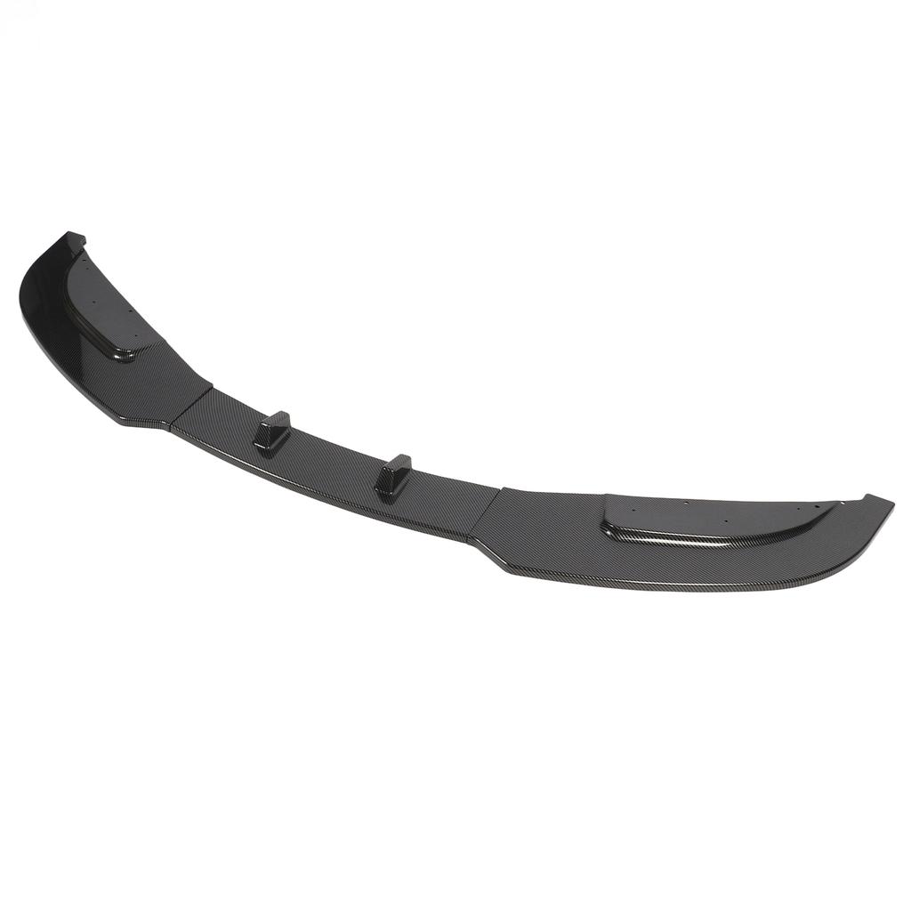 3 Sections Front Bumper Lip Spoiler Sturdy Stylish Front Bumper Lip Splitter For 3 Series E92 E93 Standard