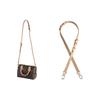 Luxury Care Artisan Workshop Vegetable Tanned Leather Cow Leather Bag Accessory Bag Strap Women's Khaki (Unisex) Bag Straps QDW046