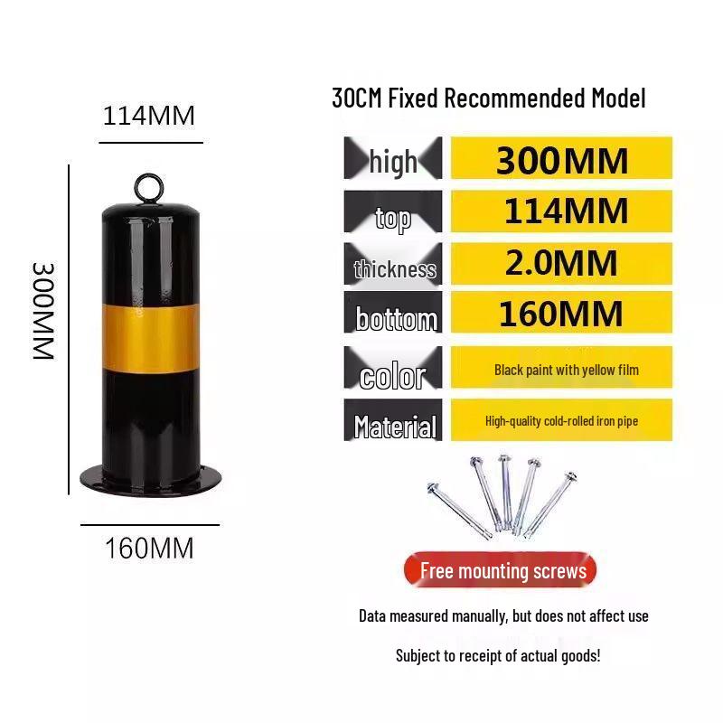 Thickened Steel Guardrail Posts & Anti-Collision Bollards - Road Barriers & Lane Dividers