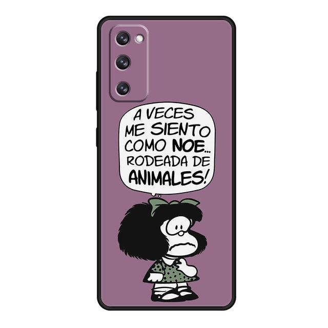

Чохол для телефону Samsung Note 20 10 S20 Fe S7 S8 S22 Ultra 5g S10e S21 Plus S10 Lite S9 Mafalda Funda Tpu Samsung Note 10 Plus
