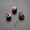 Wooden Volume Tone Control Knobs Electric Guitar Bass Knobs Potentiometer Cap Instrument Accessories Easy to Use