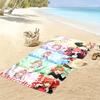 Nakano Mikuko 2D Flat Print Beach Towel, Large Soft Quick Dry Towel for Beach Camping Swimming.NSTJ0928121