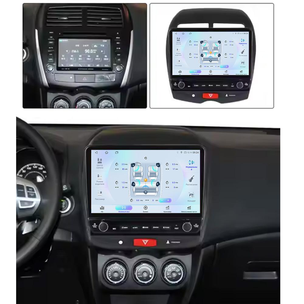 Android For Mitsubishi ASX 2010-2019 Car Radio Carplay Navigation GPS Stereo Auto Screen Bluetooth Multimedia Player
