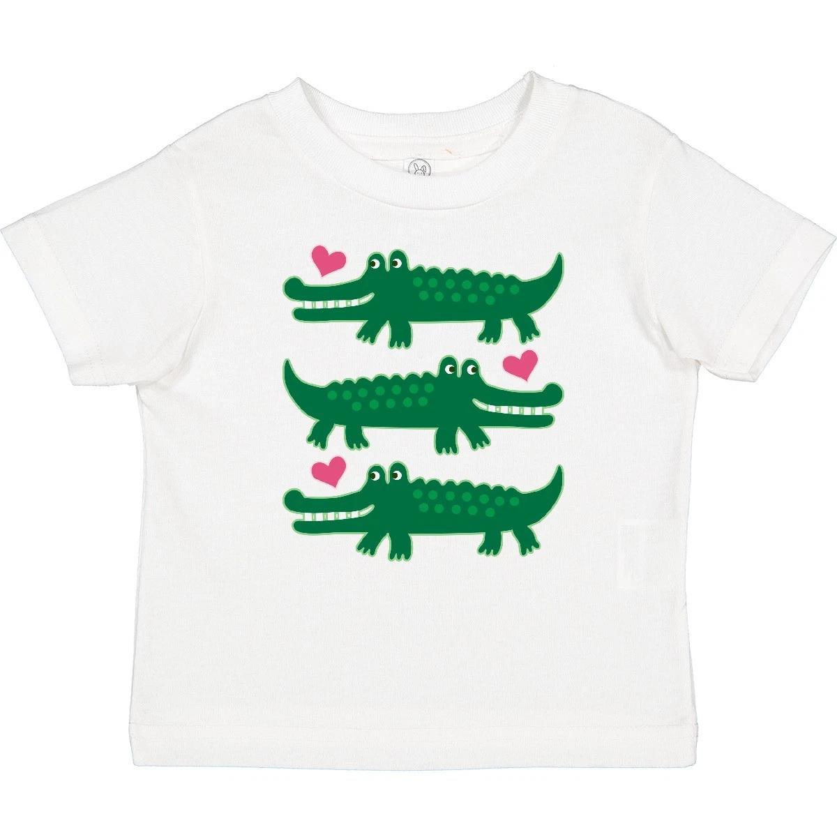 

Inktastic Alligator Crocodile Reptile Baby kids boys T-Shirt Animals Cute Clothing Girls 150