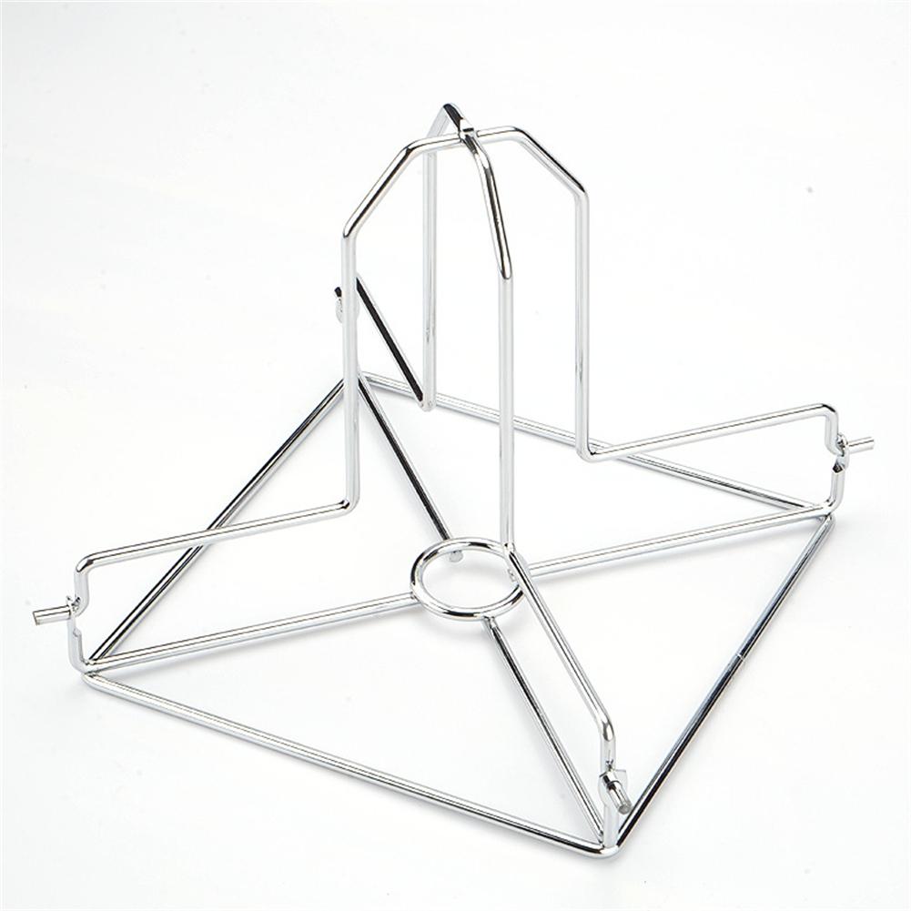 Dishwasher Safe Foldable Chicken Rack Efficient Heat Distribution High Temperature Resistance Easy Cleanup Roaster Rack