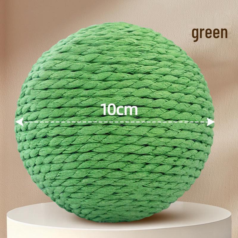 Bunte Plüsch- und Glöckchen-Katzenbälle - Selbstbeschäftigendes Spielzeug für Katzen