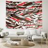 Custom Name Nutella Print Tapestry, Backdrop, Easy Setup, Ideal for Bedroom, Office & Living Room, with Aesthetic Wall Hanging Decor.