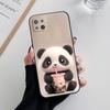 Für OPPO Reno 4Z 5G Hülle Süßes Herz Panda Cooles Silikon TPU Weiche Rückseitenhüllen für OPPO Reno4 Z A92s Handyhülle Reno4Z CPH2065