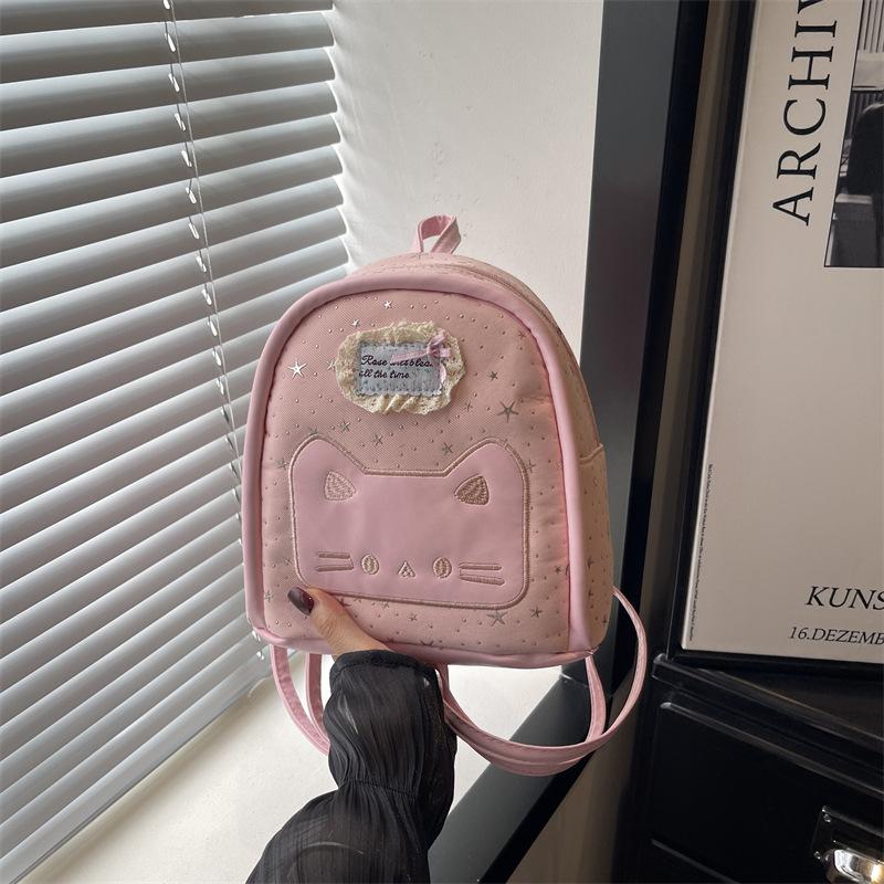 Schoolbag Foreign Style Personality Simple Fashion Casual Bag Texture Trend New Backpack 1011 Summer Women's Backpack