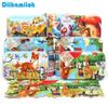 1pc 60piece Jigsaw Puzzle for Kids Educational Toys Children Cartoon Animal Puzzles Intellectual Development Montessori Games