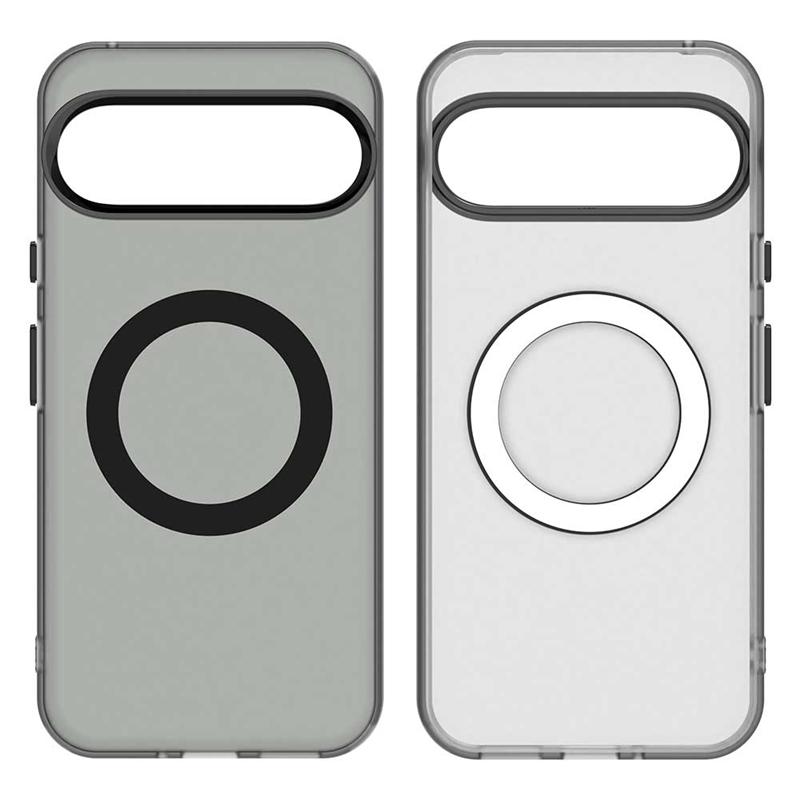 Transparent Case For Google Pixel 9 Pro Case Pixel 8 9 10 Magnetic Adsorption Wireless Charge Cover For Google Pixel 9 Pro Case
