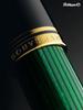 Pelikan M1000 Green Stripe Fountain EF Extra Fine Officially Imported Souverän Pen, Nib,