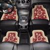 New Chinese-Style Car Floor Mats, Universal, Dirt-Resistant, Earthy Red, with a Sense of Atmosphere, Can Be Cut, Diatomaceous Earth Car Carpet Mats