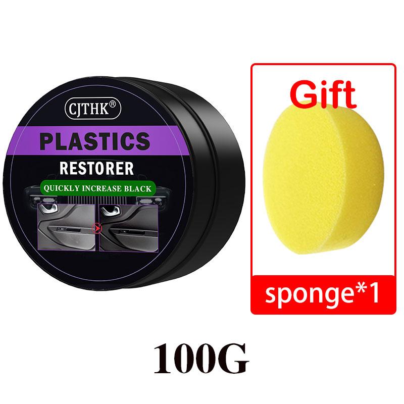 Car Plastic Restorer Coating Agent Back To Black Gloss Auto Plastic Rubber Leather Restore Auto Polish Repair Coating Renovator