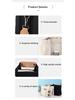 Trendy Multi-Functional Canvas Mommy Bag - Fashionable Mother & Baby Shoulder Messenger
