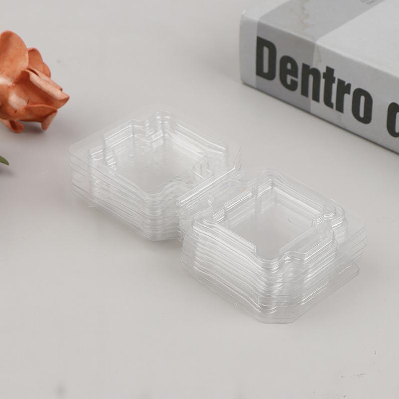 10Pcs Cpu Box Cpu Plastic Protective Case Cpu Clamshell Tray Case Container
