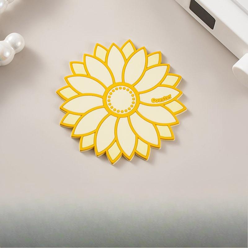 Soft Rubber Heat Insulation Pads, Table Heat Insulation Pads, Bowl Pads, High-temperature Resistant and Scalding Pot Coasters