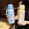 600ml Insulated Cup Large Capacity Vacuum-insulated Bottle Gifts Cartoon Water Cups