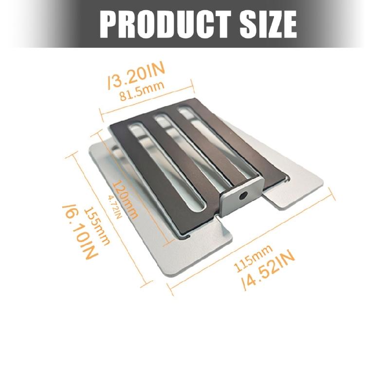 Lautsprecherhalterung aus Aluminiumlegierung mit Mehrpunktstabilisierung und Kratzschutz für professionelle Audiogeräte