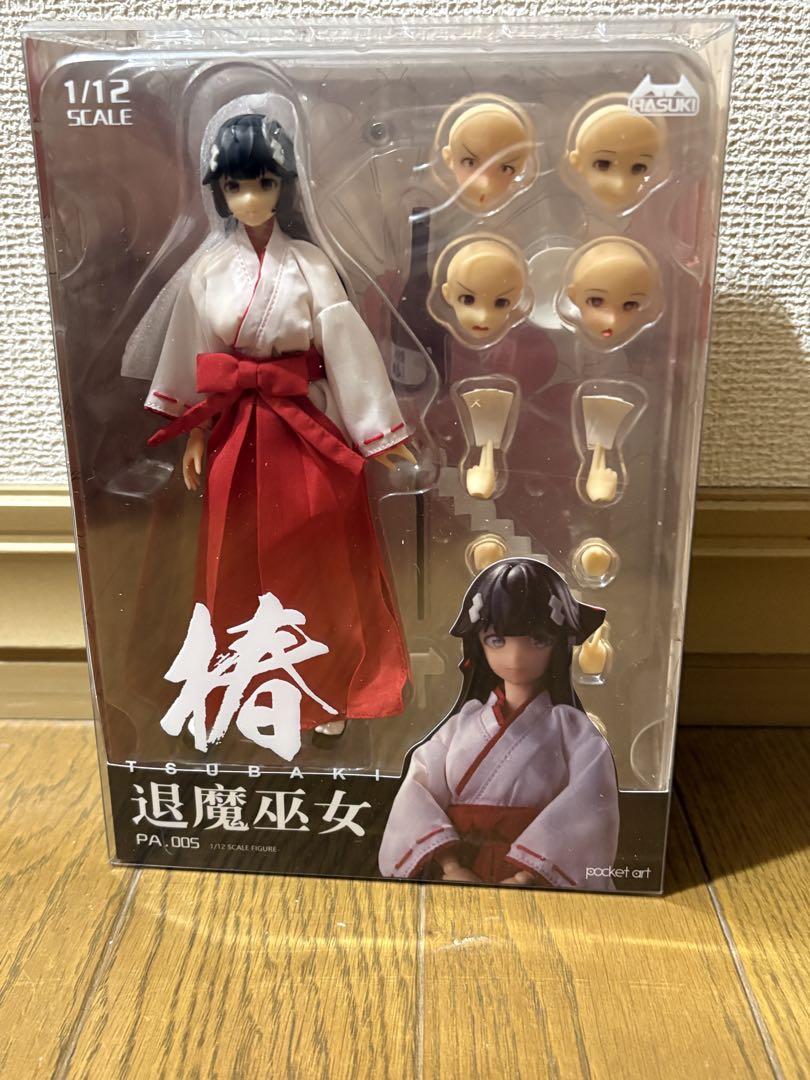 

[USED] [First-run bonus included] HASUKI POCKET ART Taima Shrine Maiden Tsubaki