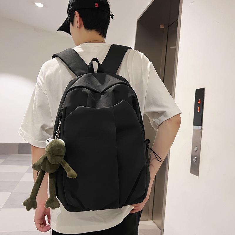 Schoolbag1011 new schoolbag female college student high school junior high school student travel backpack trendy brand male large-capacity backpack