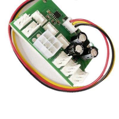 ABBY-8X Computer Case Miner Fan Speed Controller 8-Channel Fan Hub PWM High-Power Violent Fan Controller Fan Speed Governor
