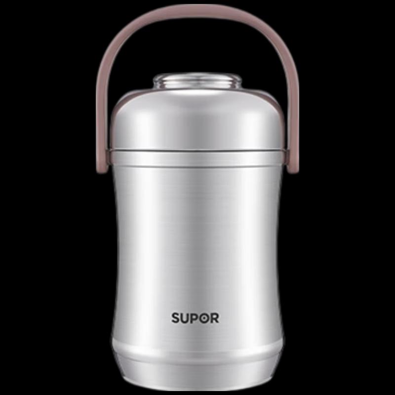 SUPOR 3-слойный вакуумный пищевой контейнер из нержавеющей стали