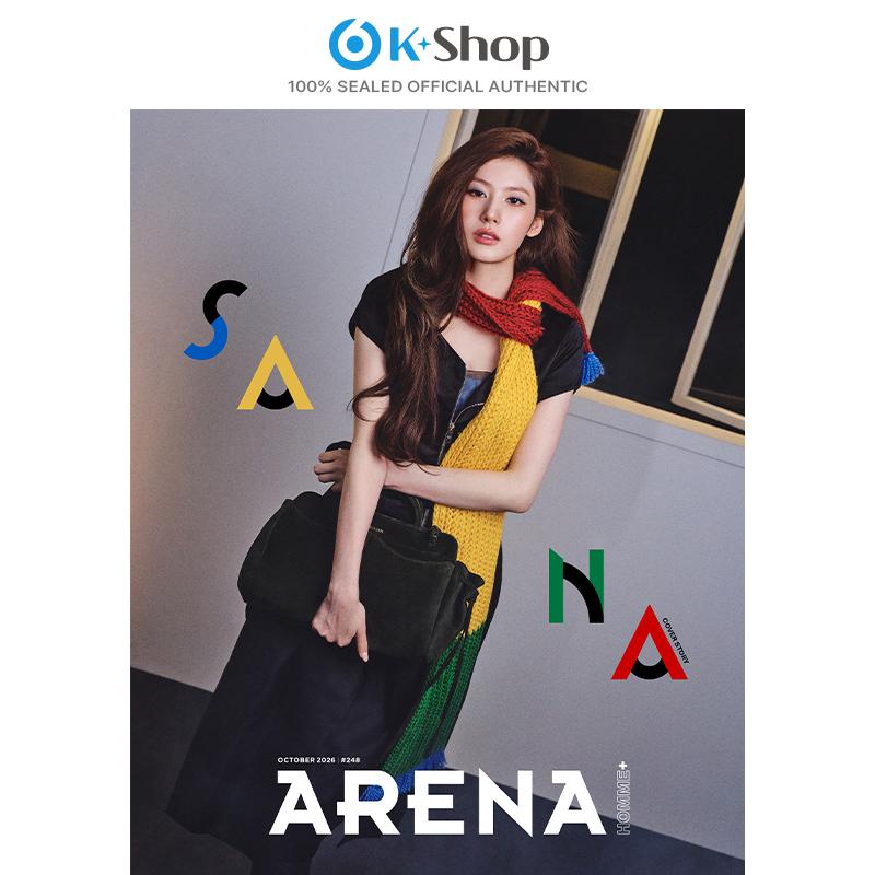 [Pre-order] ARENA - SANA(TWICE) COVER [OCT ISSUE 2026]