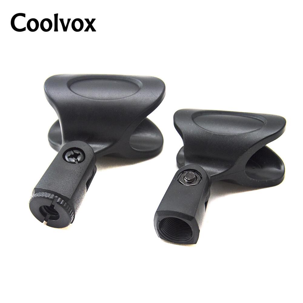 Microphone Clip for Mic Stand - Essential Accessory for Audio Recording, Interview Microphone Clip Hot Shoe Boots  For Camera Light Mic Holder