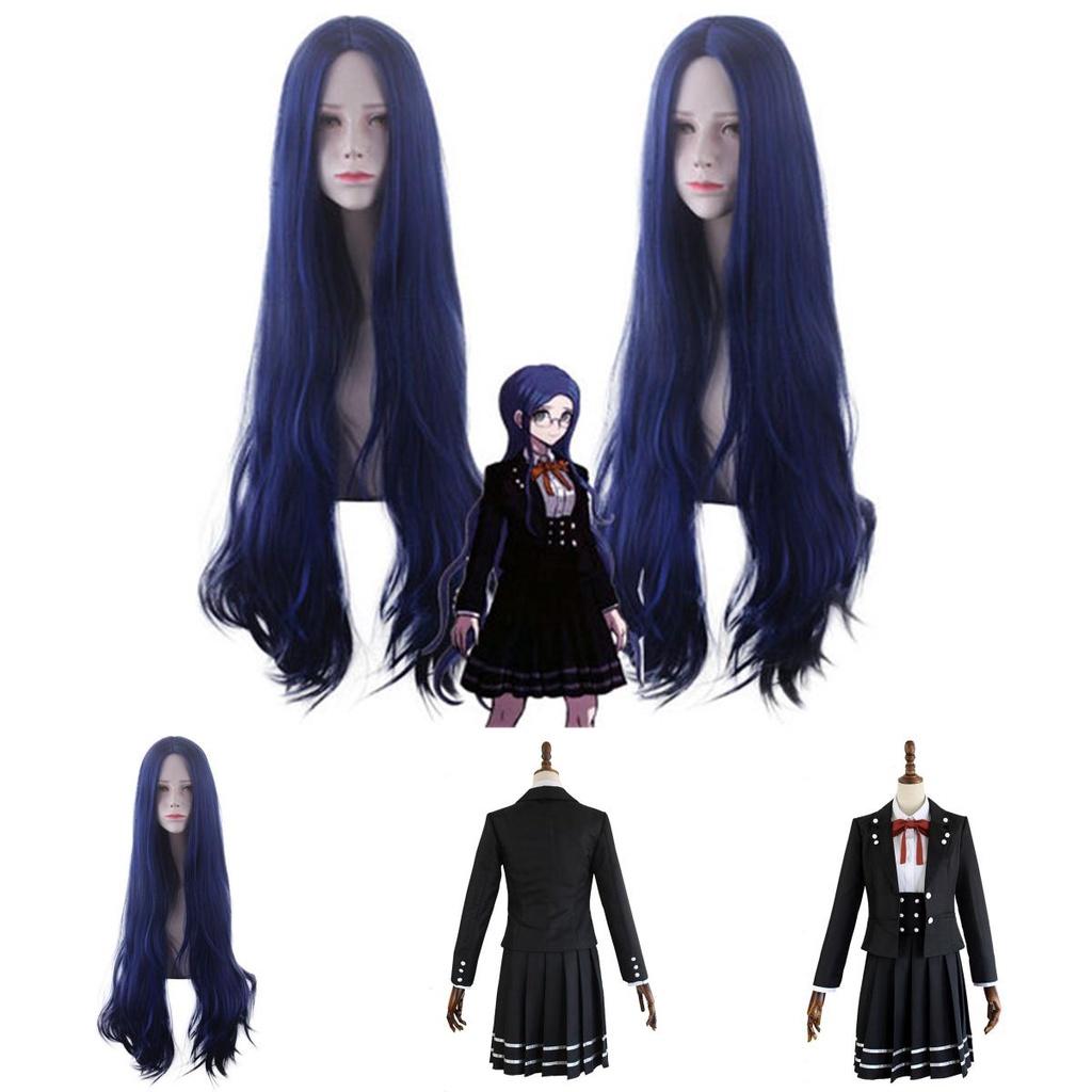 Breathable And Durable Danganronpa V3 Shirogane Tsumugi Cosplay Suit With Wig