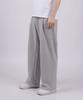 TI.GLAKE Plain One-Pleat Wide Training Sweatpants Gray