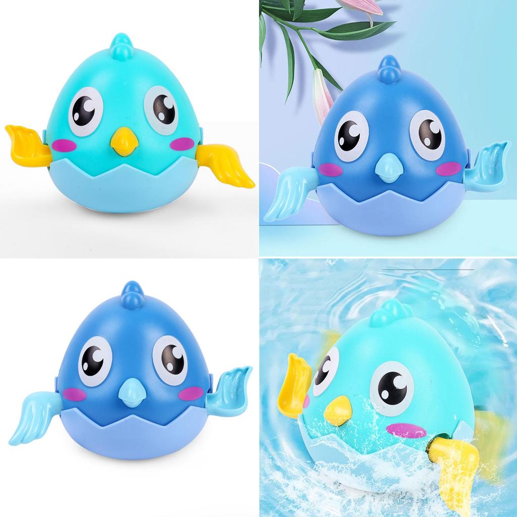 New Abs Material Wind-up Flapping Wings Swimming Bath Toy For Kids With Emotional Development And Hand-eye Coordination Skills