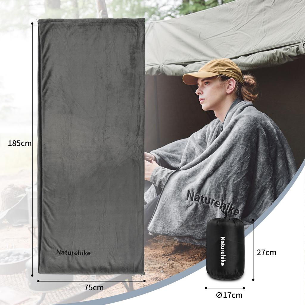 Naturehike Official Inner Legs Can Be Stretched Winter Zipper Envelope Heat Travel Inner Inside Sleeping Sleeping in the Mountain Disaster Storage Bag